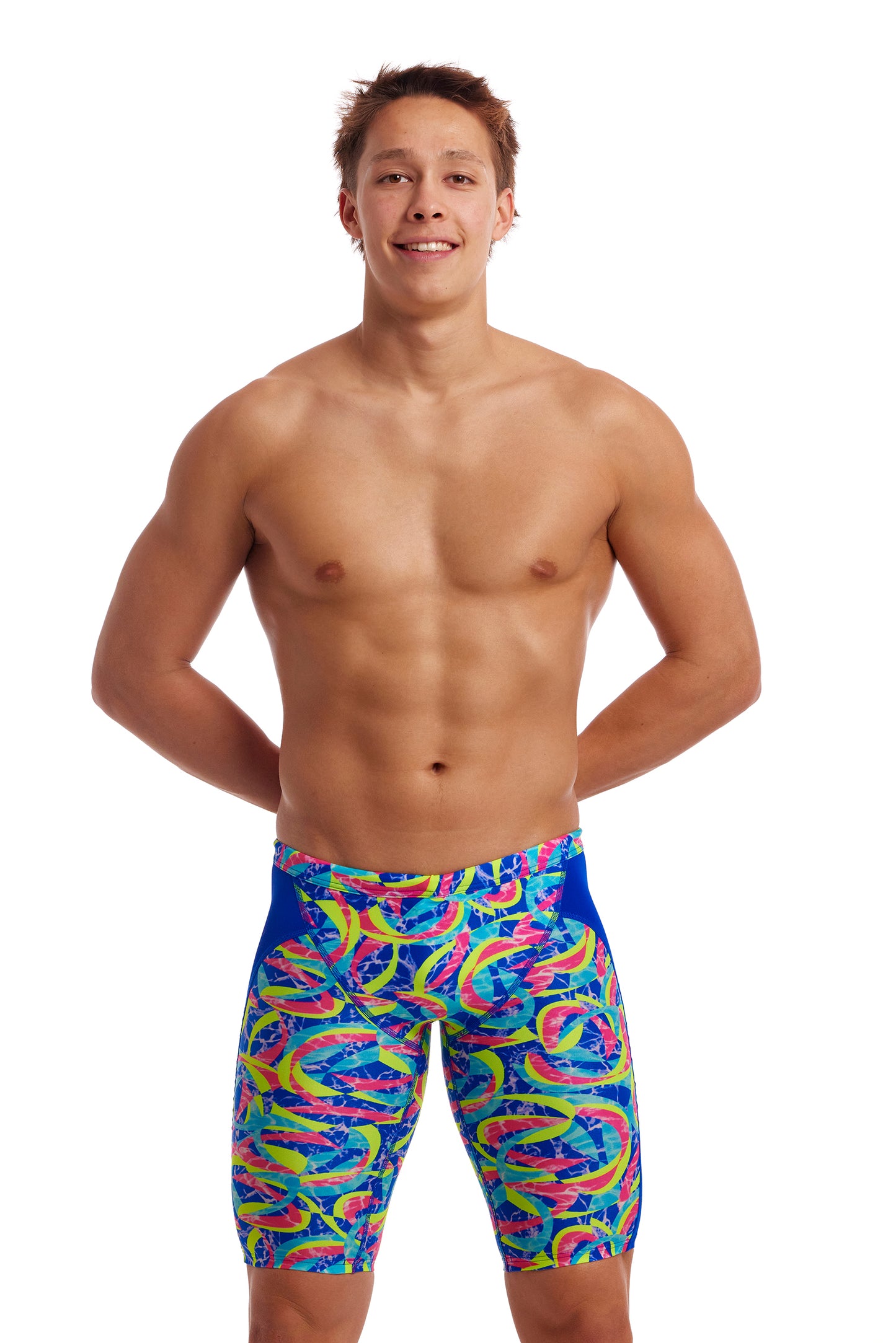 NEW! Funky Trunks Mens Training Jammers Choppy Waters