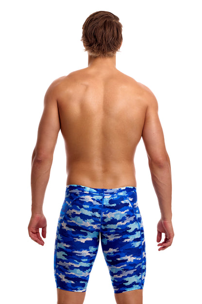 NEW! Funky Trunks Mens Training Jammers Clean Marine-Mens Training Jammers-[rear view]