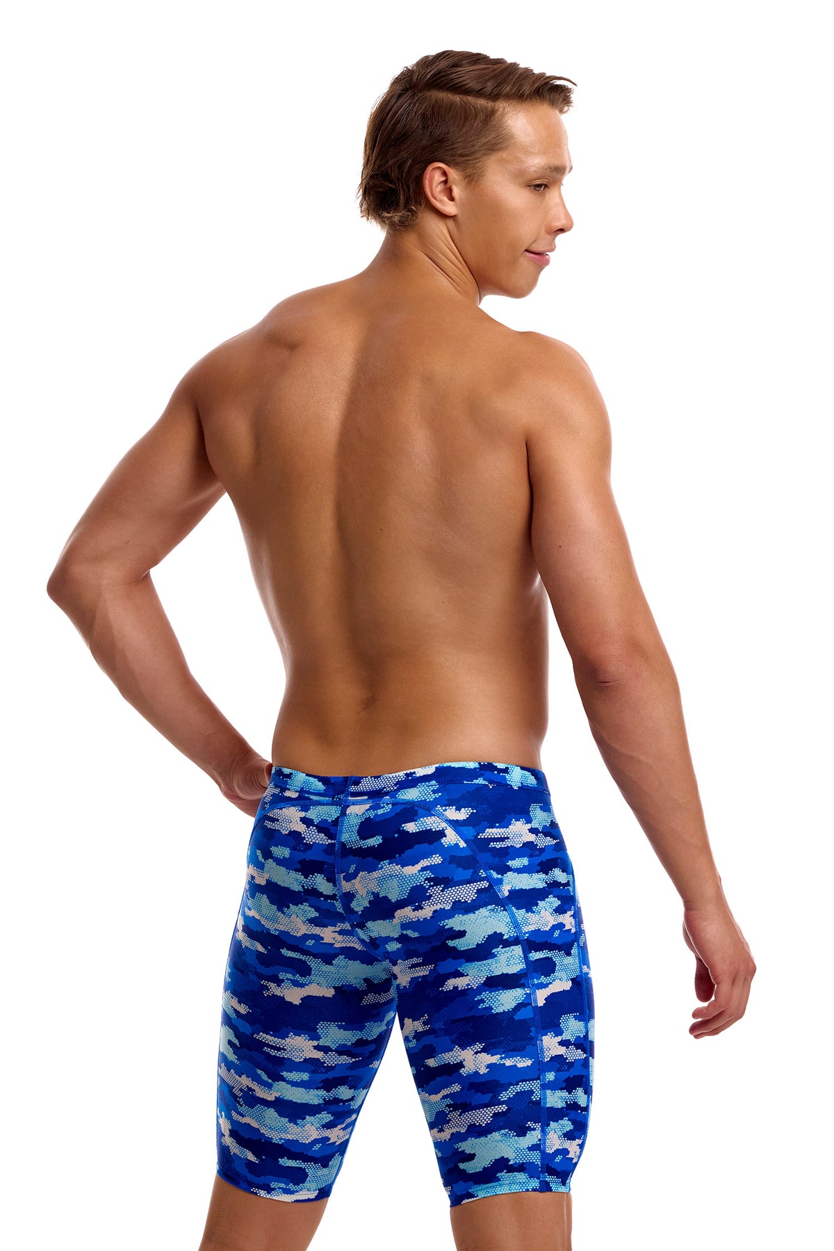 NEW! Funky Trunks Mens Training Jammers Clean Marine