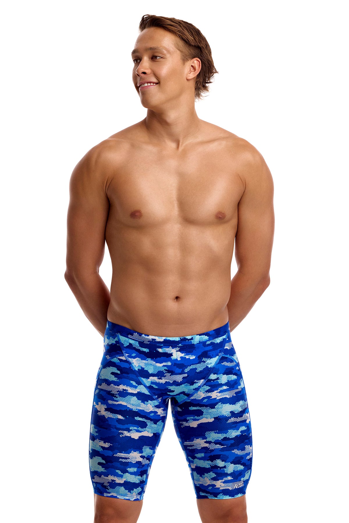 NEW! Funky Trunks Mens Training Jammers Clean Marine