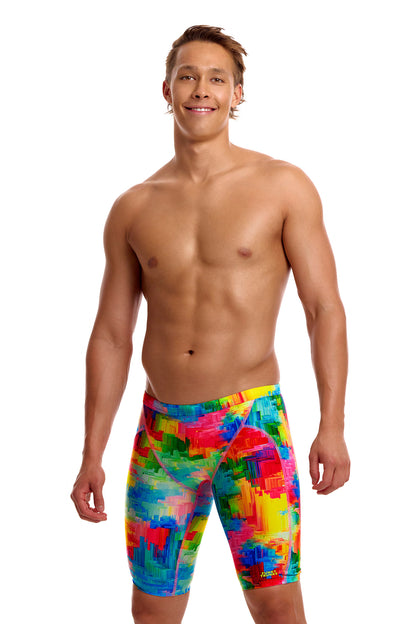 NEW! Funky Trunks Mens Training Jammers Falling Colours