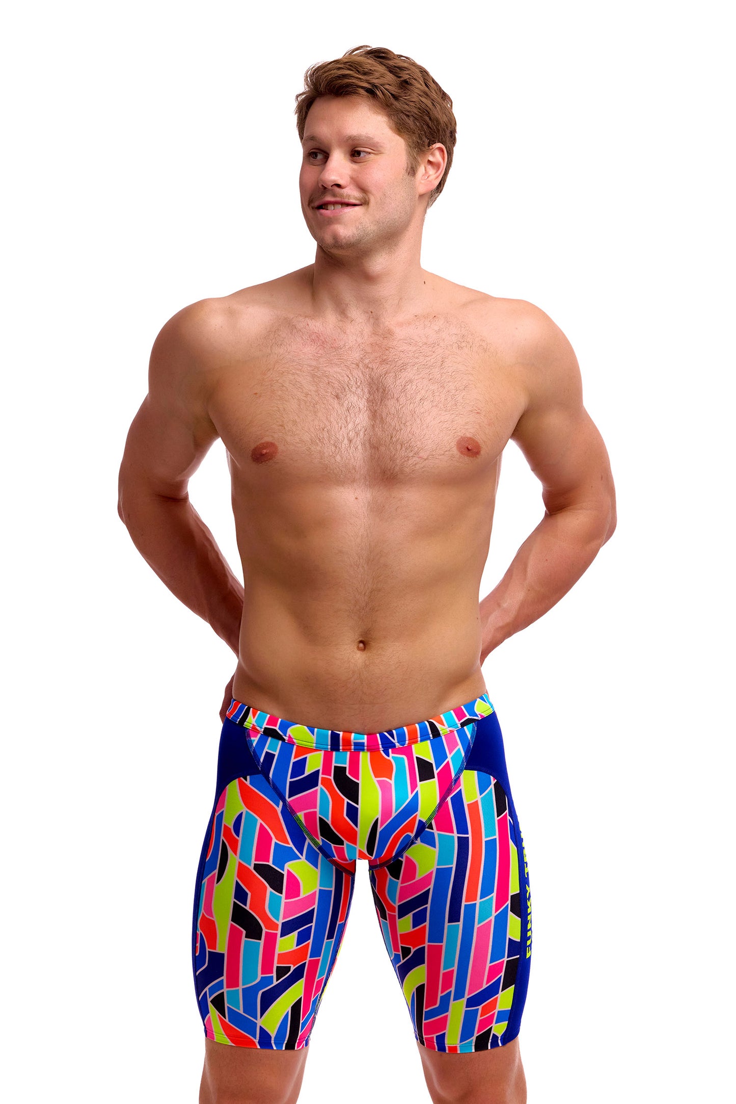 NEW! Funky Trunks Mens Training Jammers Fault Lines