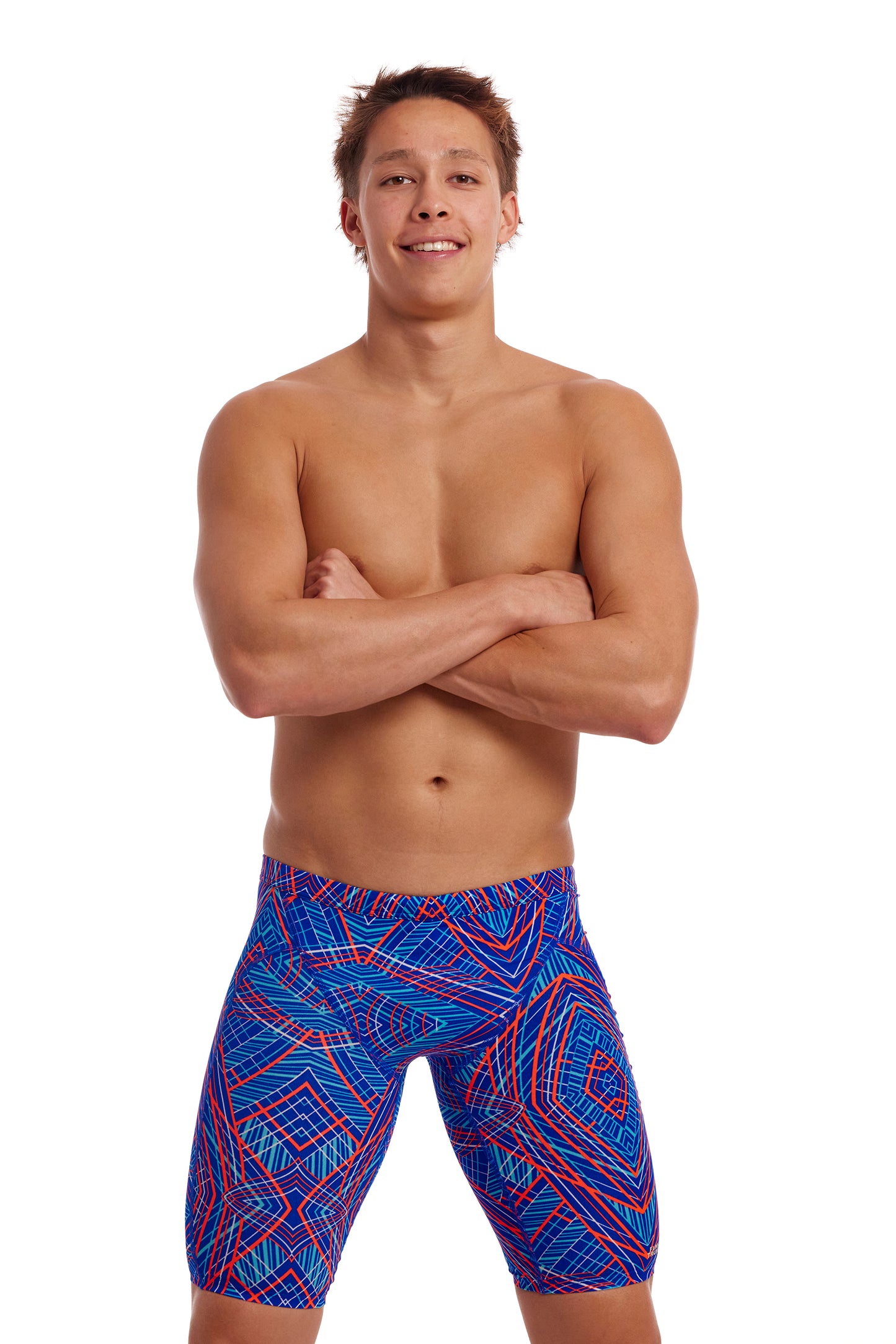 NEW! Funky Trunks Mens Training Jammers Frequency