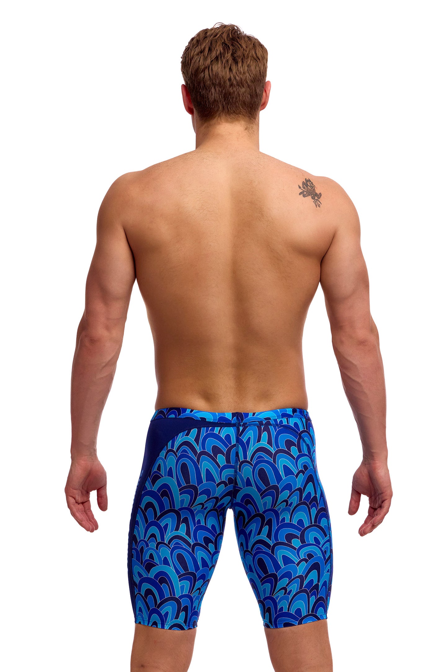NEW! Funky Trunks Mens Training Jammers Hill Billy Blues