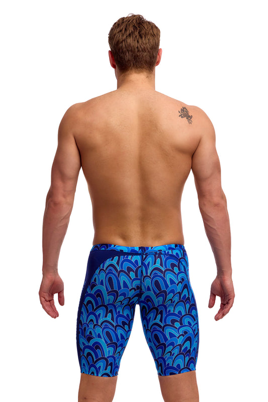 NEW! Funky Trunks Mens Training Jammers Hill Billy Blues