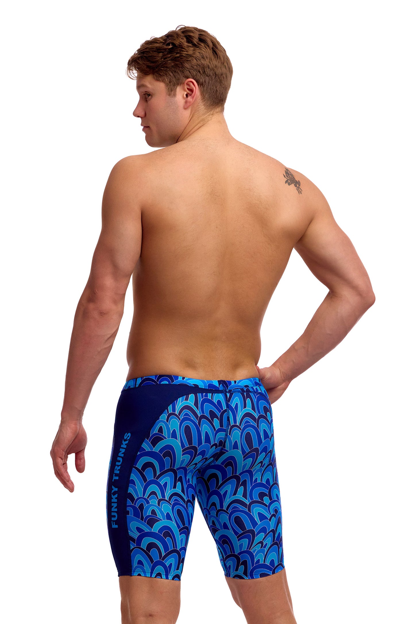 NEW! Funky Trunks Mens Training Jammers Hill Billy Blues