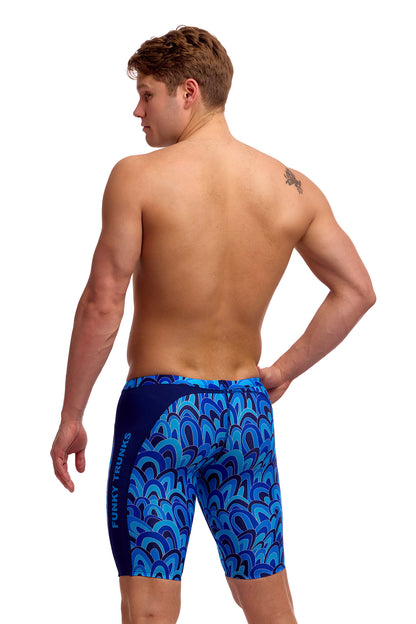 NEW! Funky Trunks Mens Training Jammers Hill Billy Blues