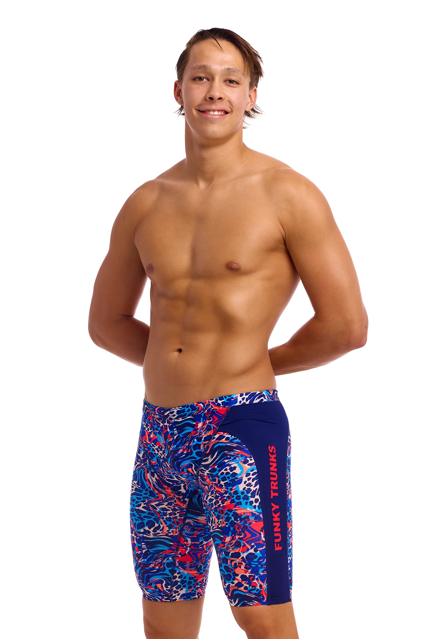 NEW! Funky Trunks Mens Training Jammers Mad Cat