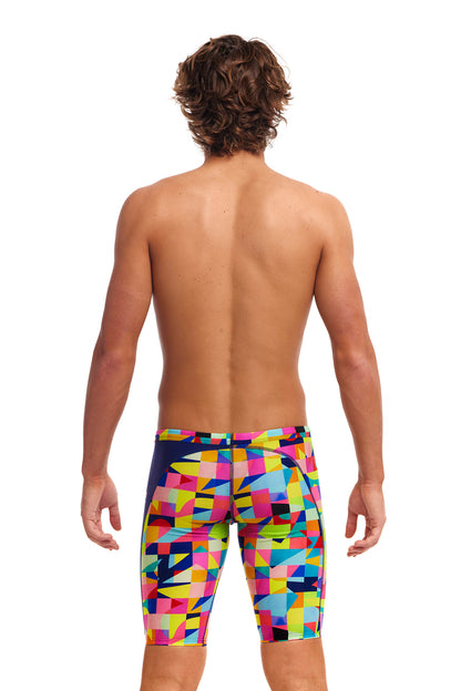 NEW! Funky Trunks Mens Eco Training Jammers On The Grid