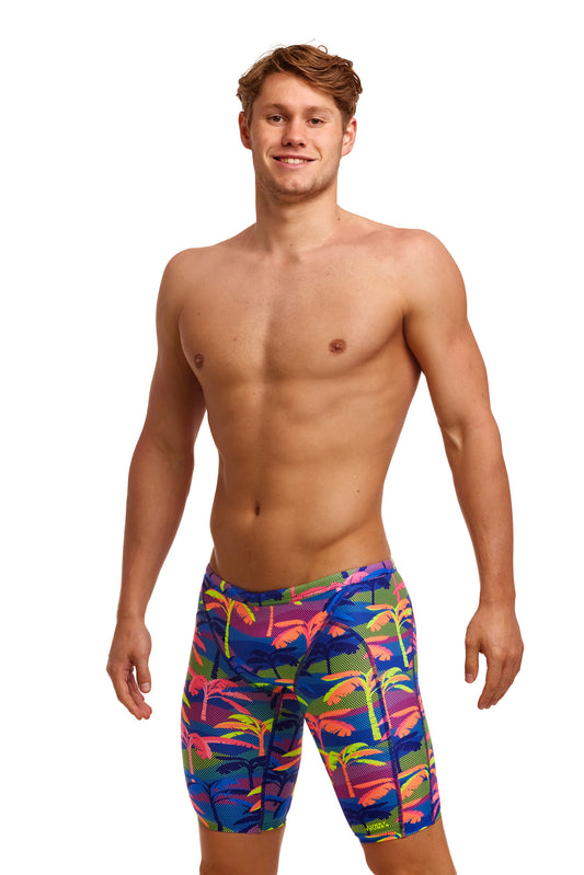 Funky Trunks Mens Eco Training Jammers Palm A Lot