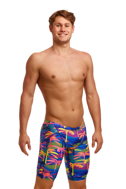 Funky Trunks Mens Eco Training Jammers Palm A Lot