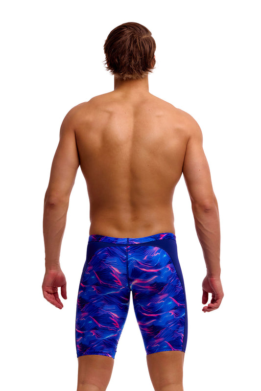 NEW! Funky Trunks Mens Training Jammers Rising Tide-rear view