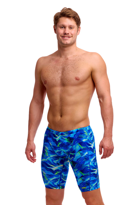 NEW! Funky Trunks Mens Training Jammers Storm Chaser-front view