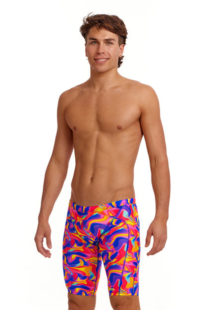 LAST ONE! Funky Trunks Mens Training Jammers Summer Swirl