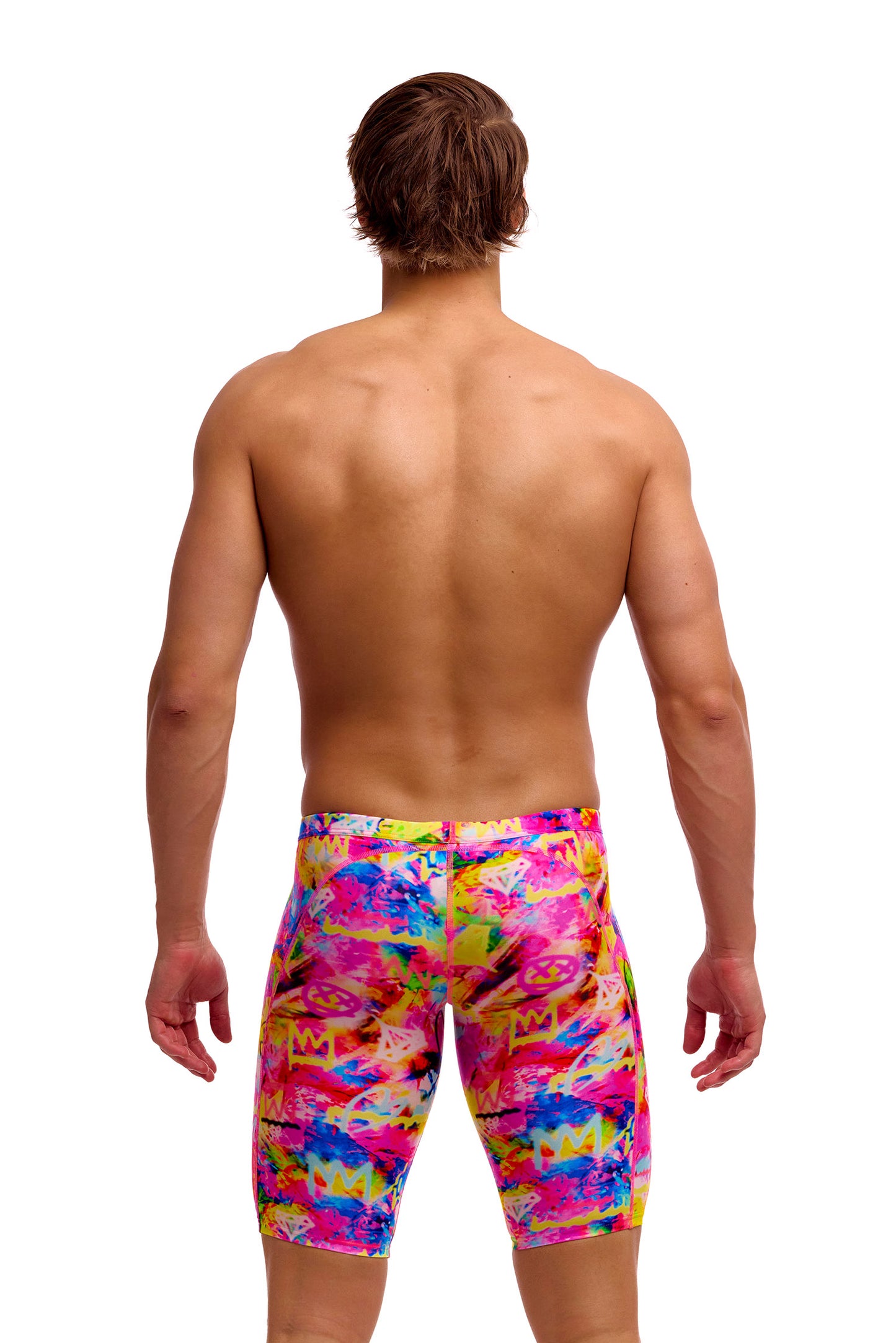 NEW! Funky Trunks Mens Training Jammers Tag Her-rear view