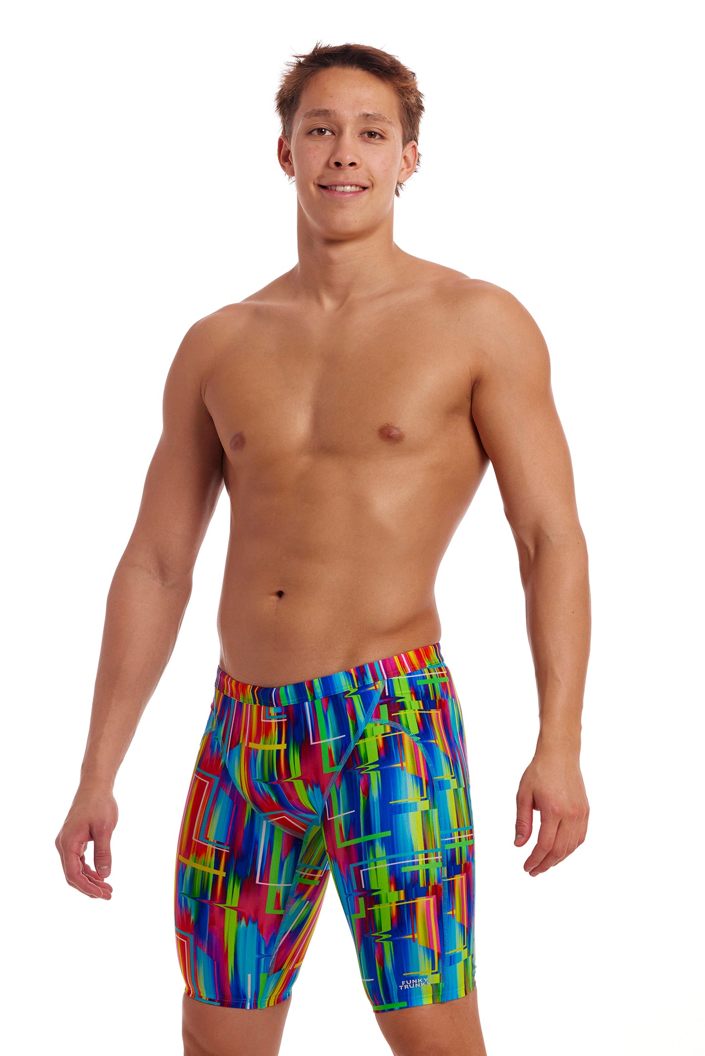 NEW! Funky Trunks Mens Training Jammers The Glitch