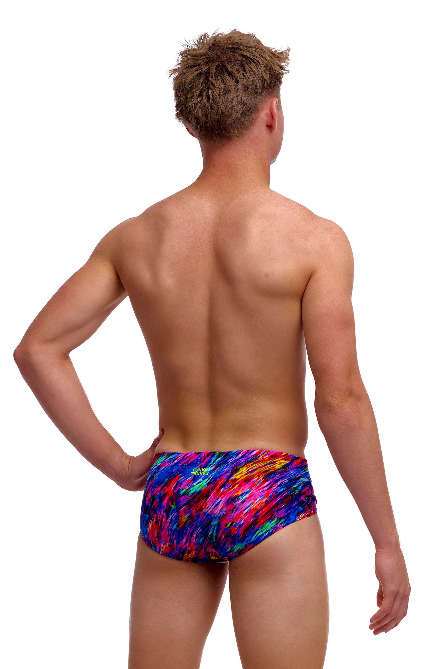 NEW! Funky Trunks Boys Sidewinder Trunks Big Bang