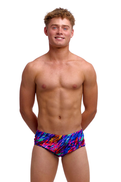 NEW! Funky Trunks Boys Sidewinder Trunks Big Bang