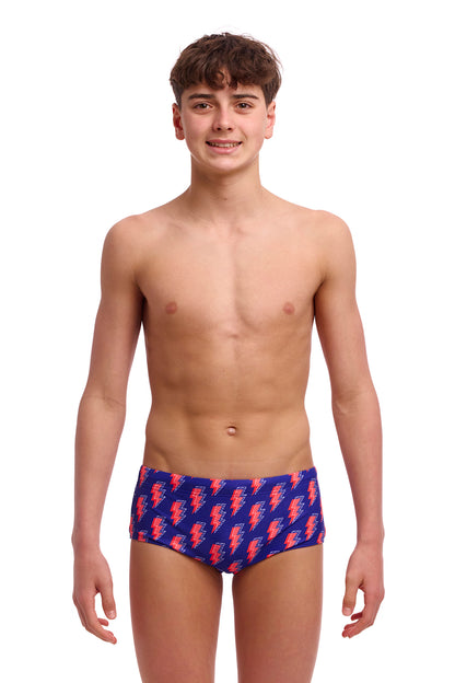 NEW! Funky Trunks Boys Sidewinder Trunks Flash