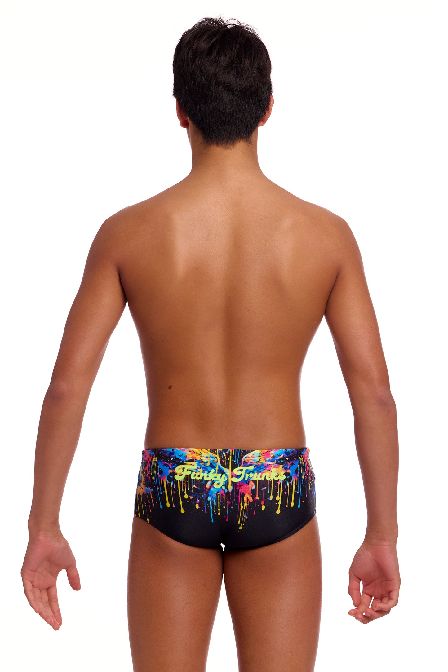 NEW! Funky Trunks Boys Sidewinder Trunks Killer Cupid