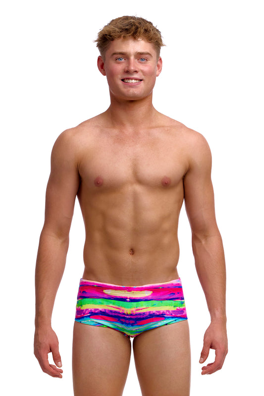 NEW! Funky Trunks Boys Sidewinder Trunks Paint Patch