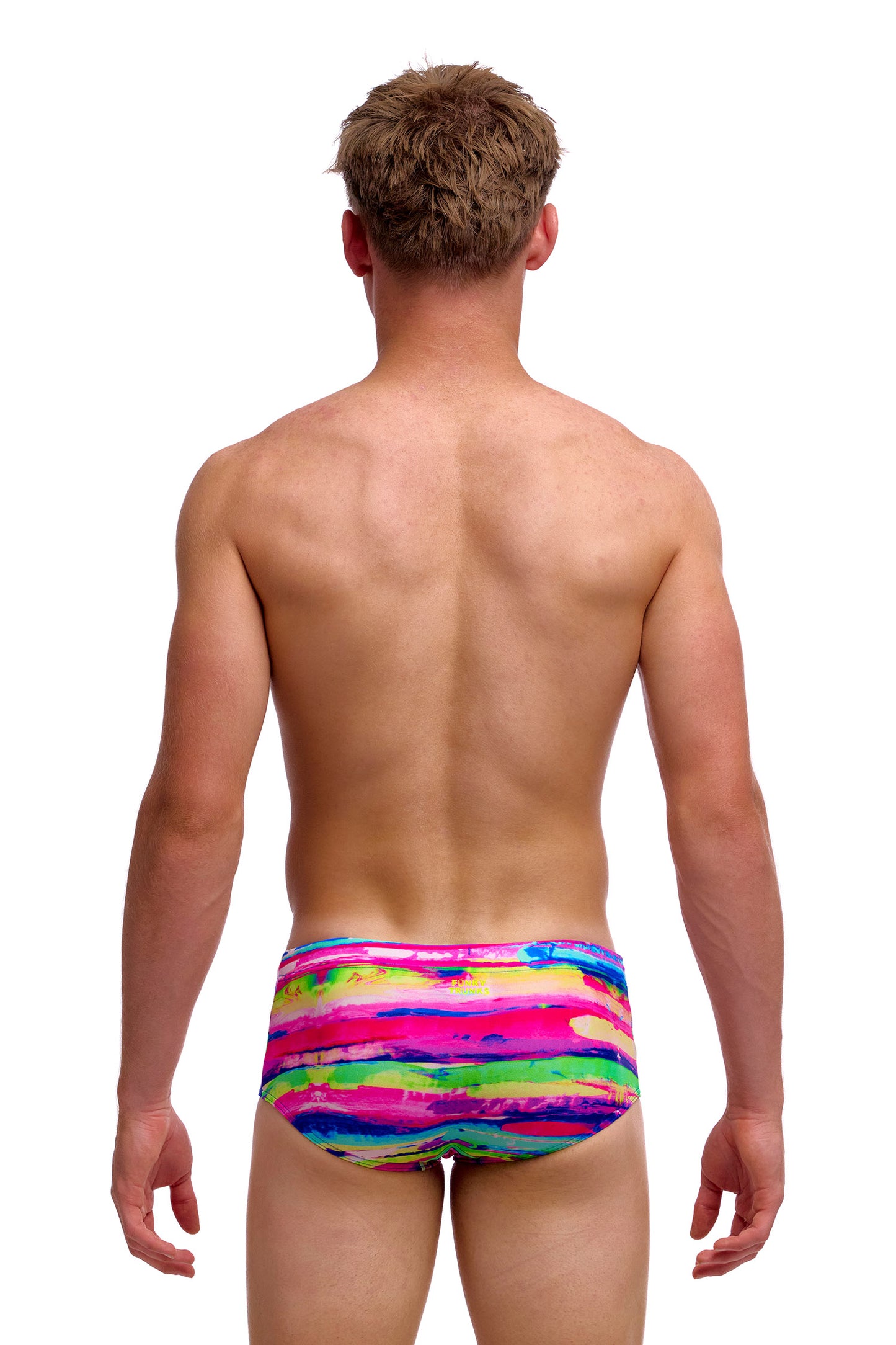 NEW! Funky Trunks Boys Sidewinder Trunks Paint Patch