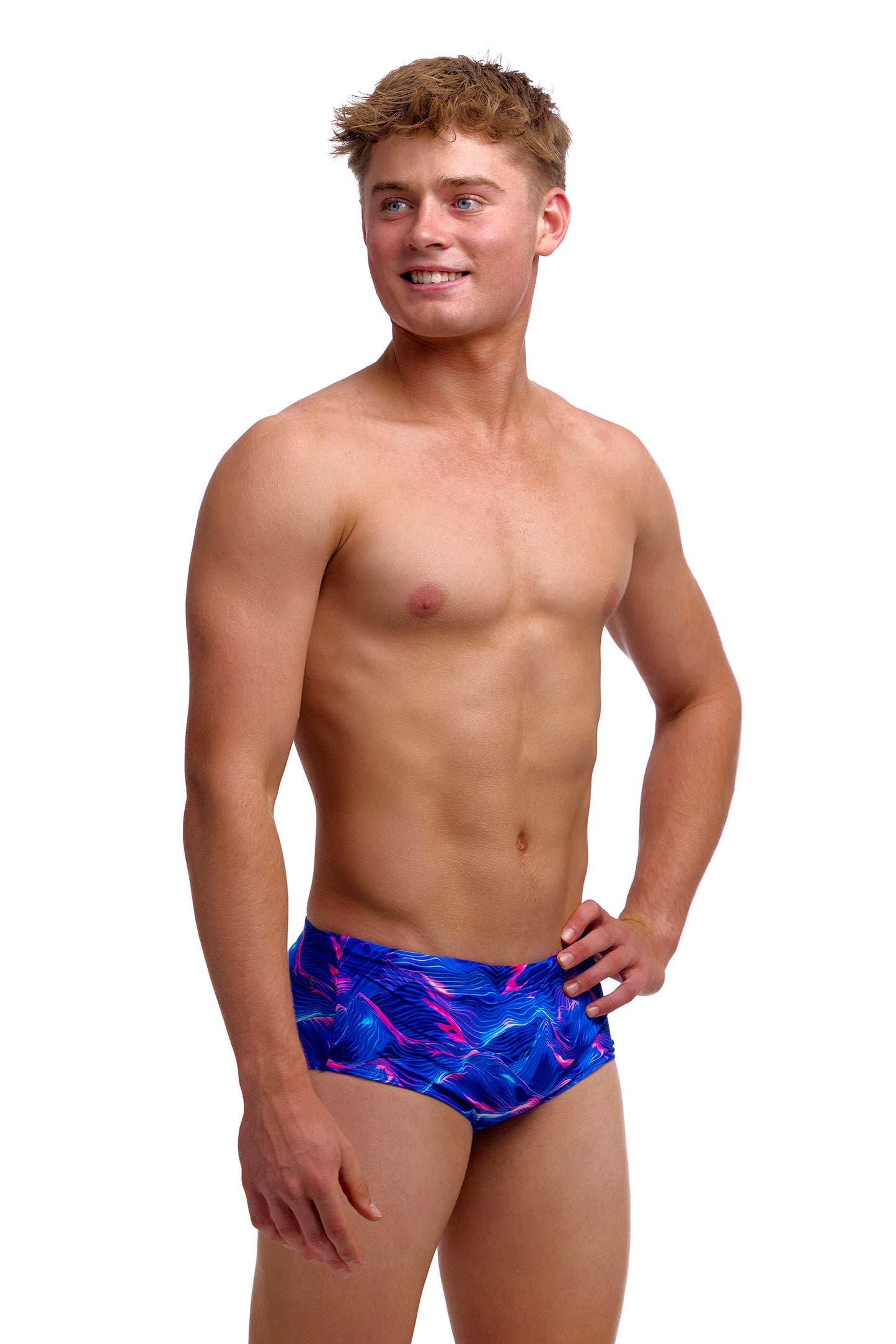 NEW! Funky Trunks Boys Sidewinder Trunks Rising Tide