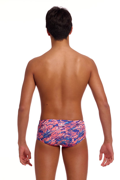 NEW! Funky Trunks Boys Sidewinder Trunks Ruff Stuff