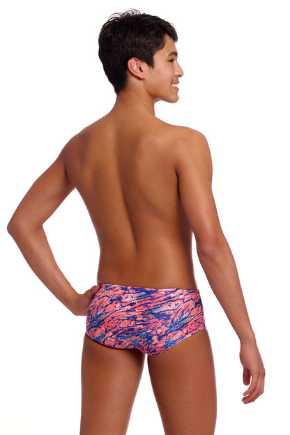 NEW! Funky Trunks Boys Sidewinder Trunks Ruff Stuff