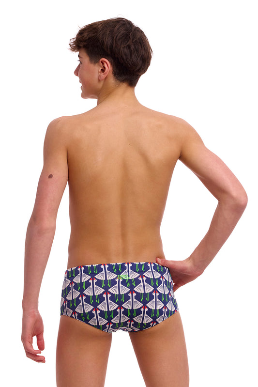 NEW! Funky Trunks Boys Sidewinder Trunks Sitting Duck