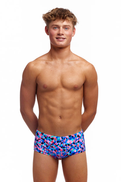 NEW! Funky Trunks Boys Sidewinder Trunks Warp Tour