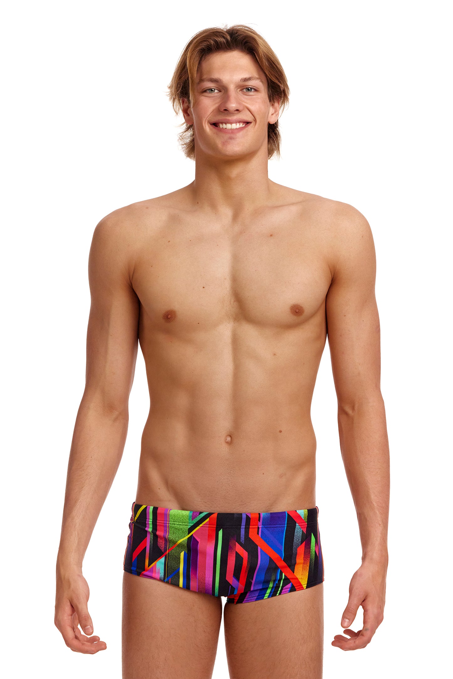 LAST ONE! Funky Trunks Mens Sidewinder Trunks Baby Beamer