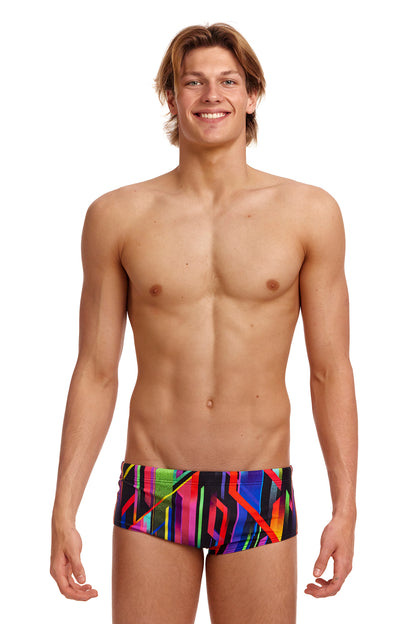 LAST ONE! Funky Trunks Mens Sidewinder Trunks Baby Beamer