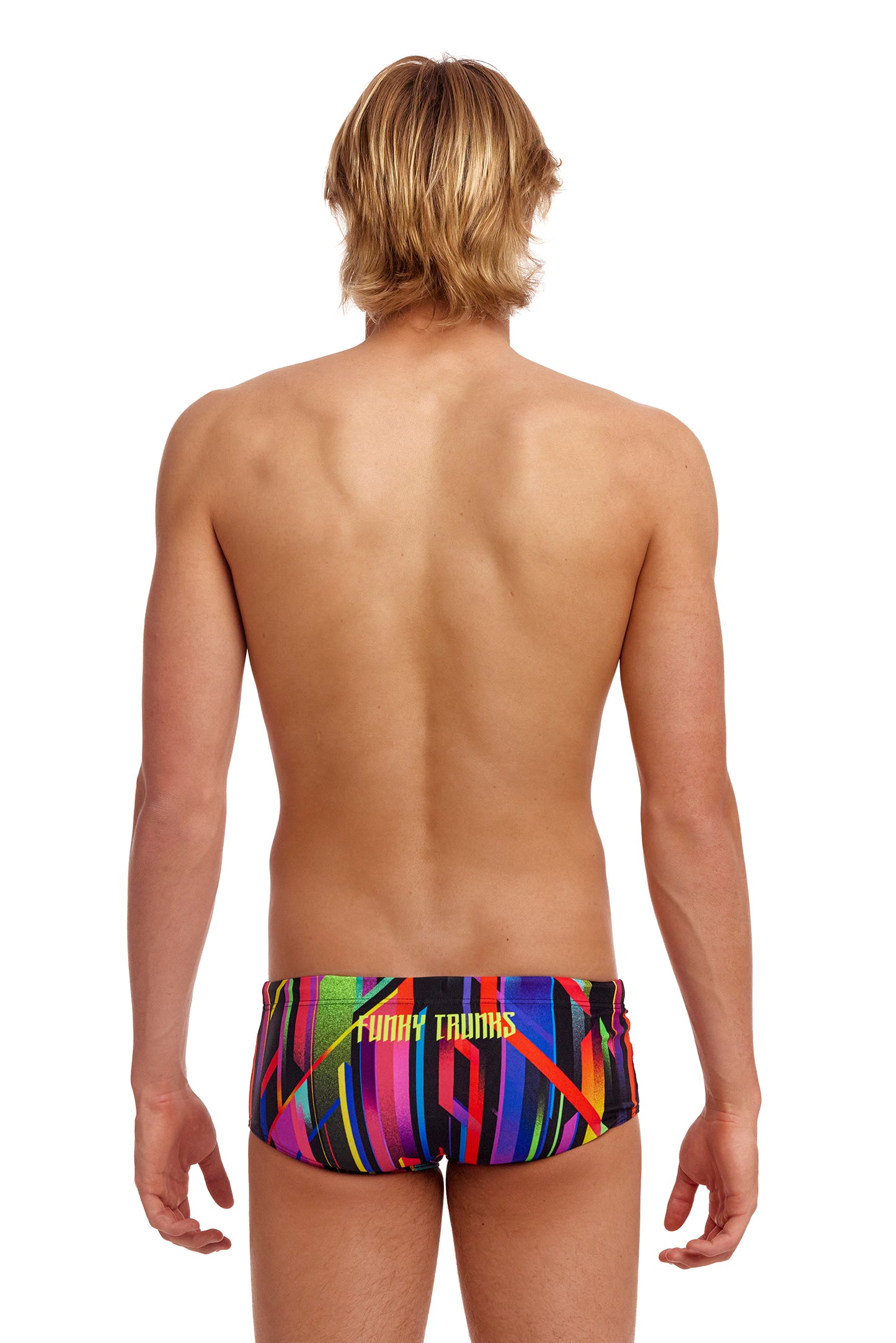 LAST ONE! Funky Trunks Mens Sidewinder Trunks Baby Beamer