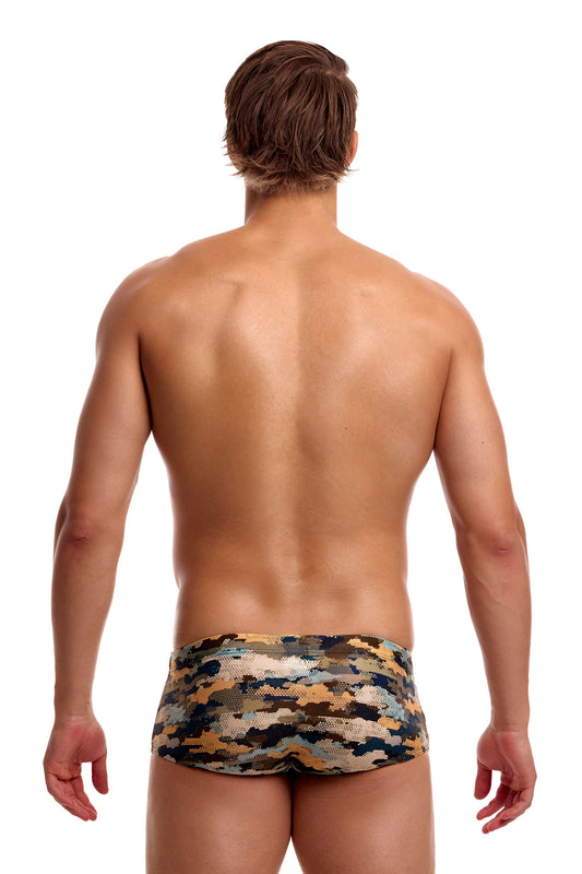 NEW! Funky Trunks Mens Sidewinder Trunks Bilko Baby-Mens Sidewinder Trunks-[rear view]