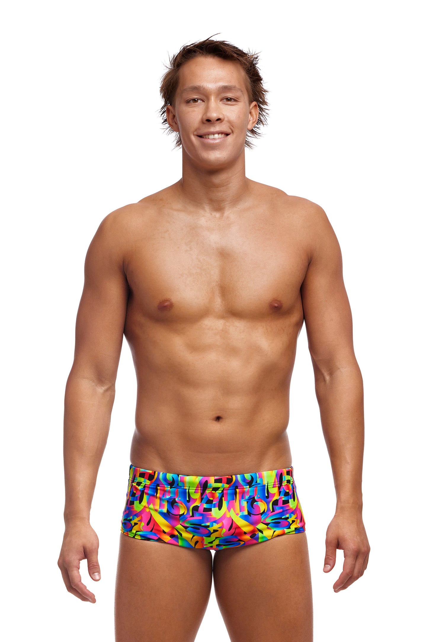 NEW! Funky Trunks Mens Sidewinder Trunks Colour Funk