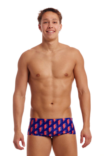 NEW! Funky Trunks Mens Sidewinder Trunks Flash