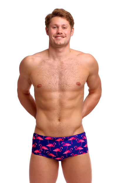 NEW! Funky Trunks Mens Sidewinder Trunks Flocked Up