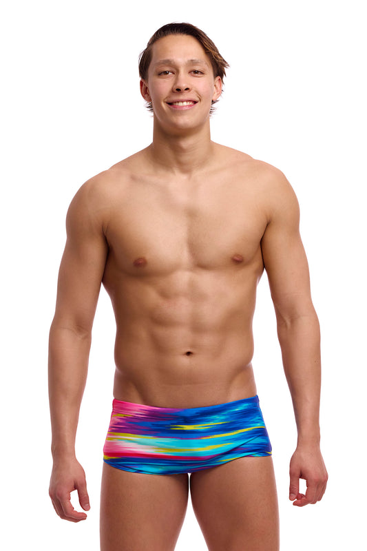 NEW! Funky Trunks Mens Sidewinder Trunks Lost Ocean