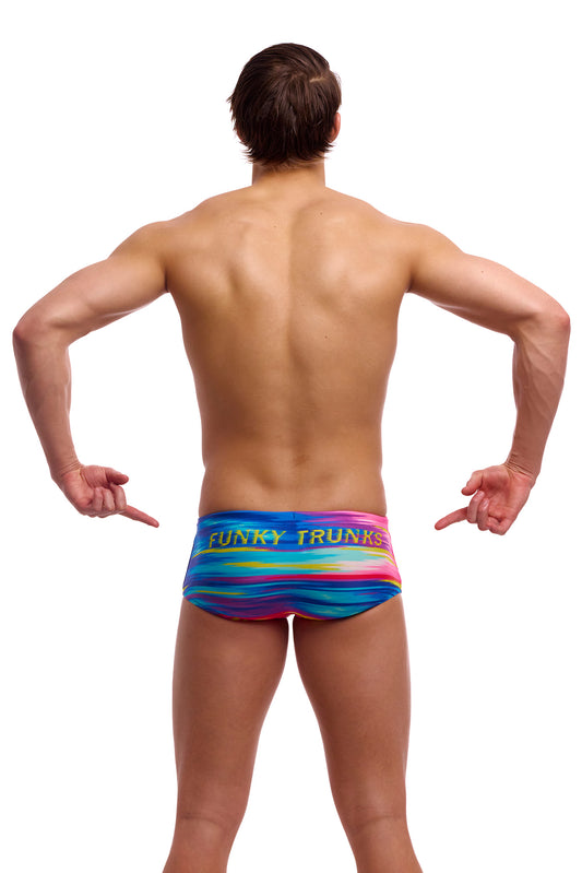 NEW! Funky Trunks Mens Sidewinder Trunks Lost Ocean