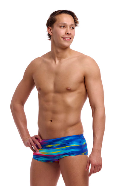 NEW! Funky Trunks Mens Sidewinder Trunks Lost Ocean