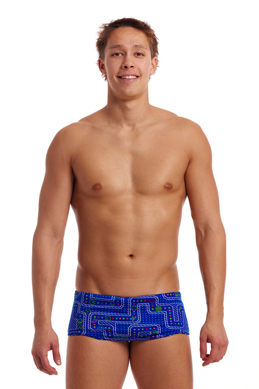 NEW! Funky Trunks Mens Sidewinder Trunks Much Munchies