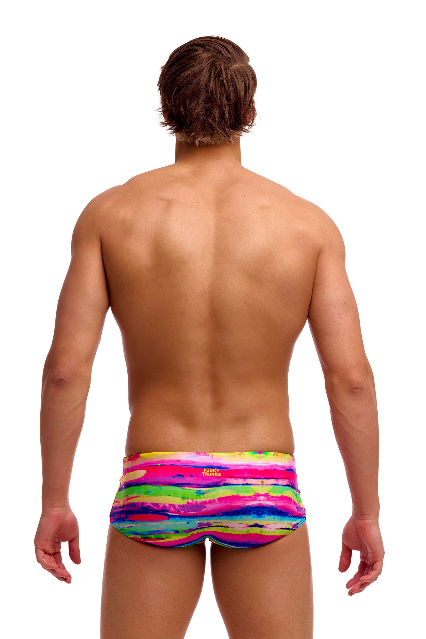 NEW! Funky Trunks Mens Sidewinder Trunks Paint Patch