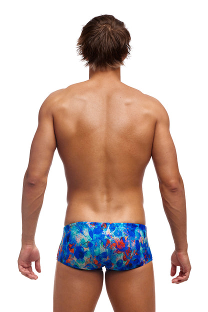 NEW! Funky Trunks Mens Sidewinder Trunks Paint Press