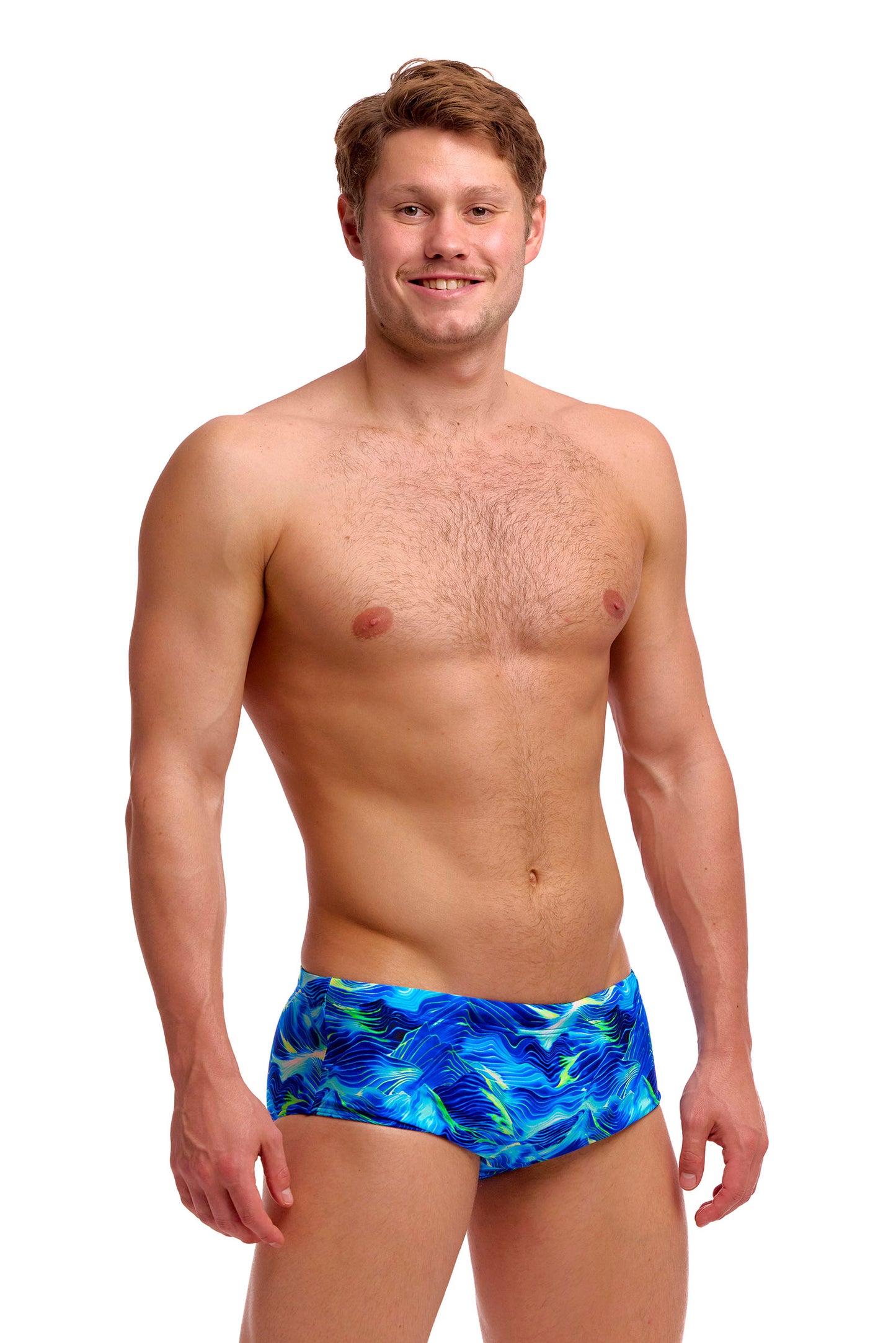 NEW! Funky Trunks Mens Sidewinder Trunks Storm Chaser
