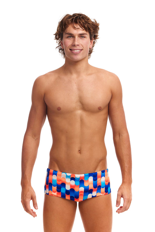 NEW! Funky Trunks Mens Sidewinder Trunks Tail End