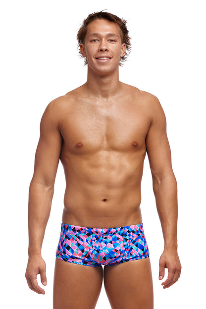 NEW! Funky Trunks Mens Sidewinder Trunks Warp Tour