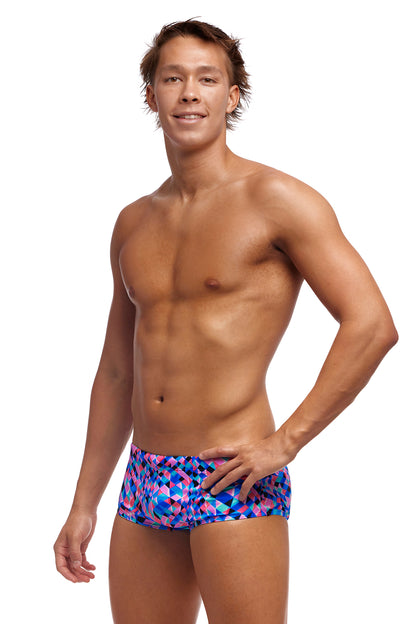 NEW! Funky Trunks Mens Sidewinder Trunks Warp Tour