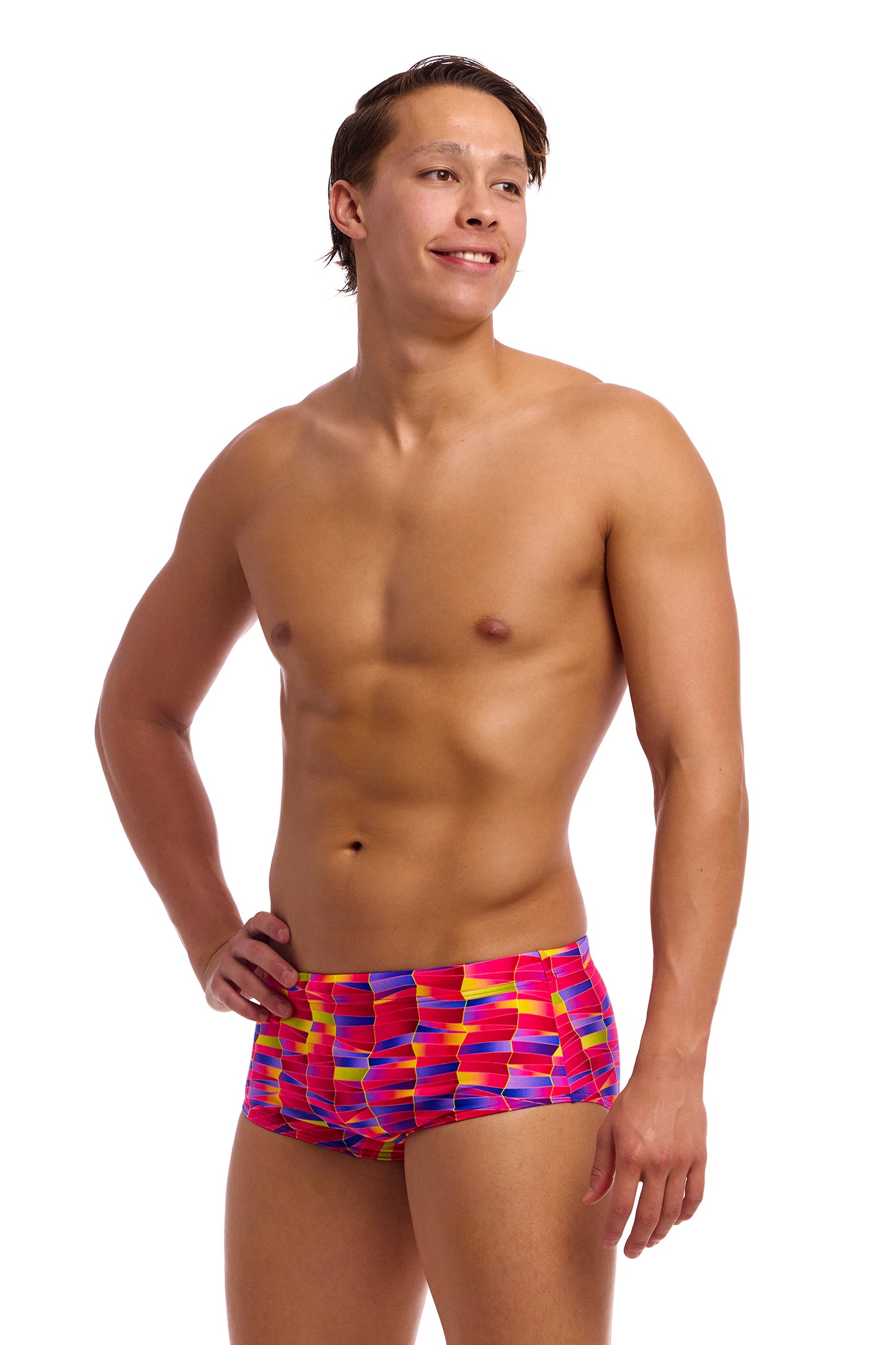 NEW! Funky Trunks Mens Sidewinder Trunks Wriggle Walls