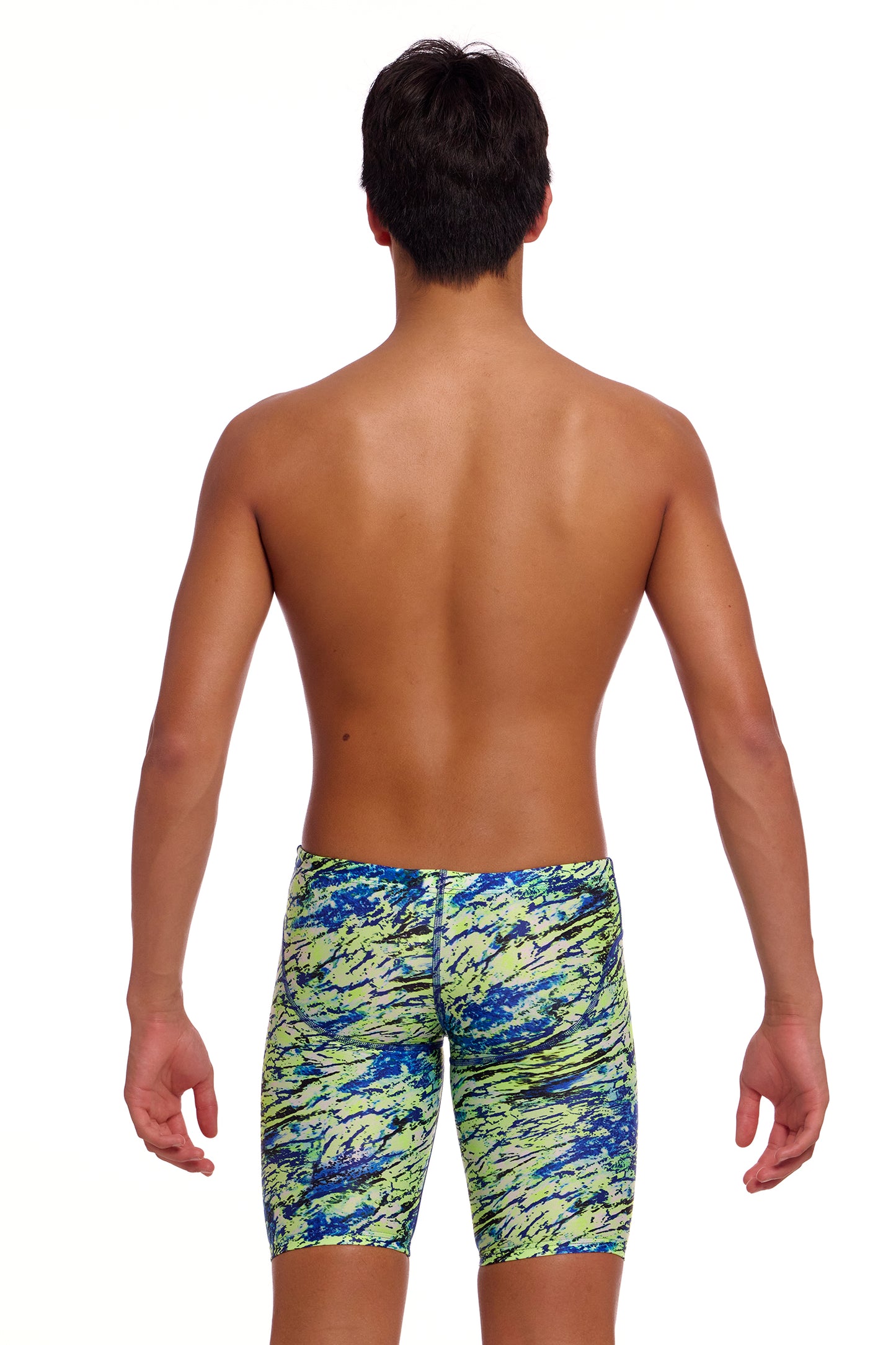 NEW! Funky Trunks Boys Fast Training Jammers Scaled Back
